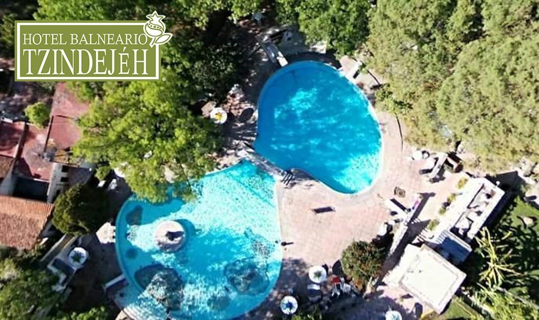 Hotel Balneario Tzindejeh Tasquillo Exteriér fotografie
